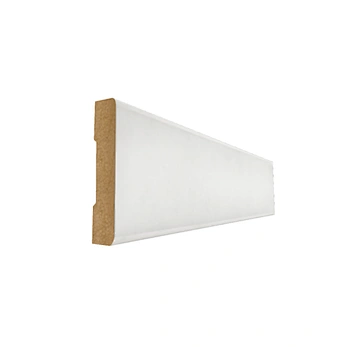 white primer mdf baseboard skirting